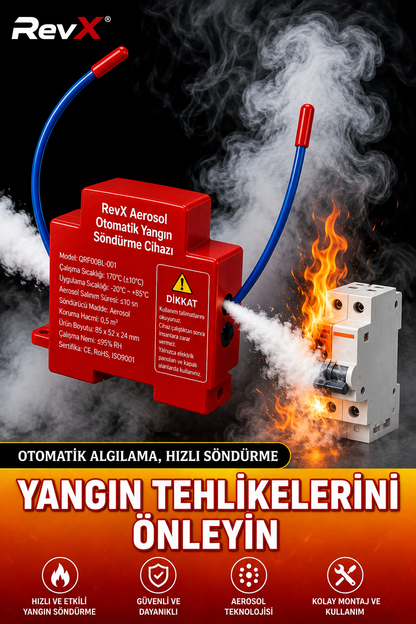 RevX Aerosol Otomatik Yangın Söndürme Cihazı